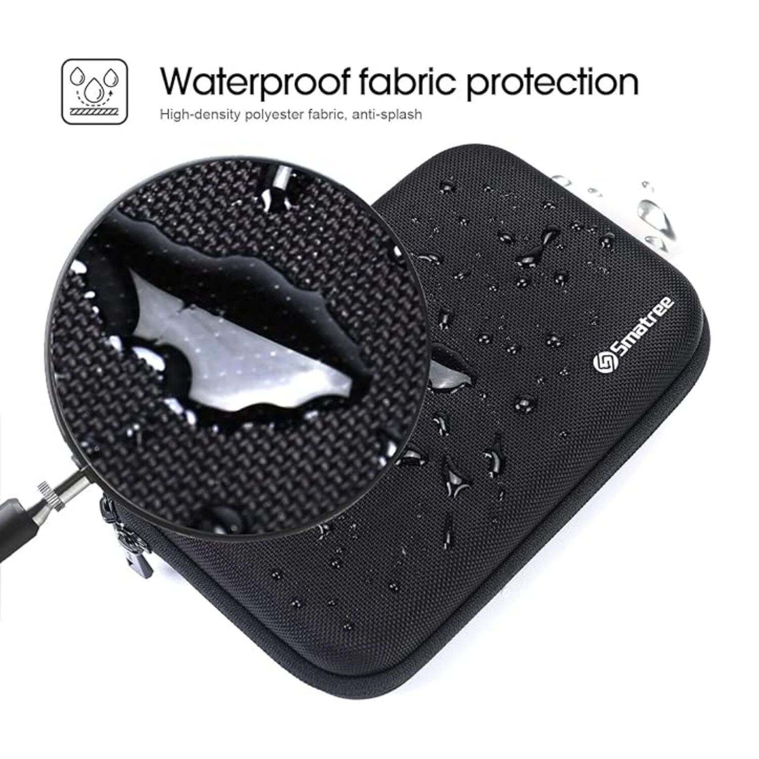 Smatree Estuche R&iacute;gido Organizador A90 Para Accesorios Apple image number 4.0