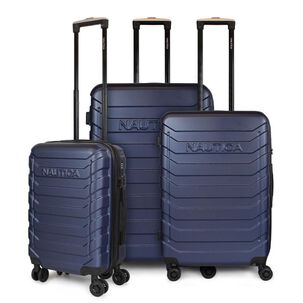 Set 3 Maletas Cabina+mediana+grande Soho Azul Nautica