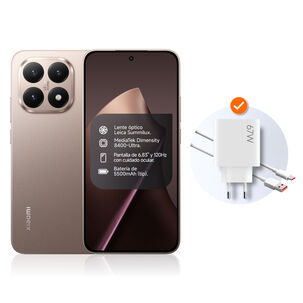 Smartphone Xiaomi 15T / 5G / 512 GB / Rose Gold / Liberado + Watch 5 Lite