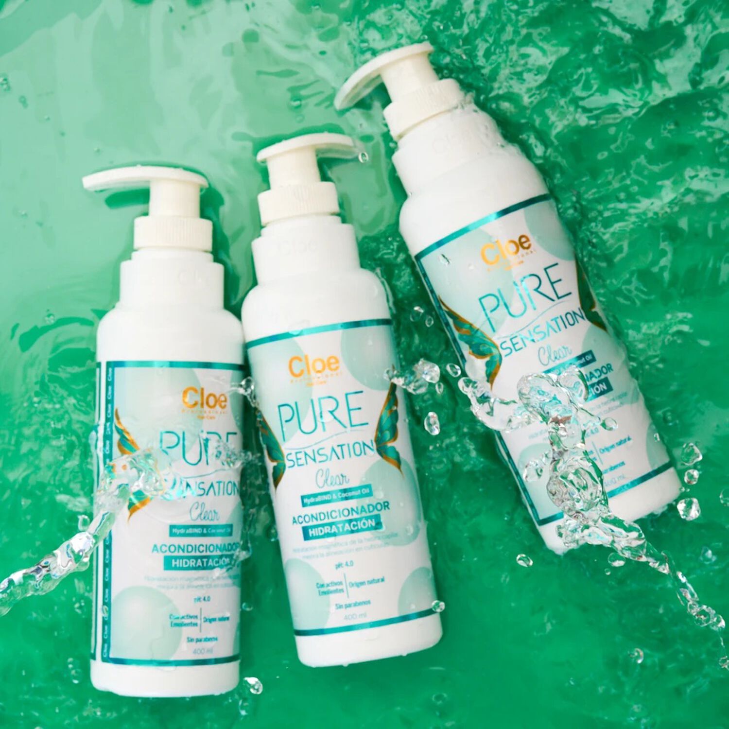 Acondicionador Pure Sensation Clear Cloe 400ml image number 1.0