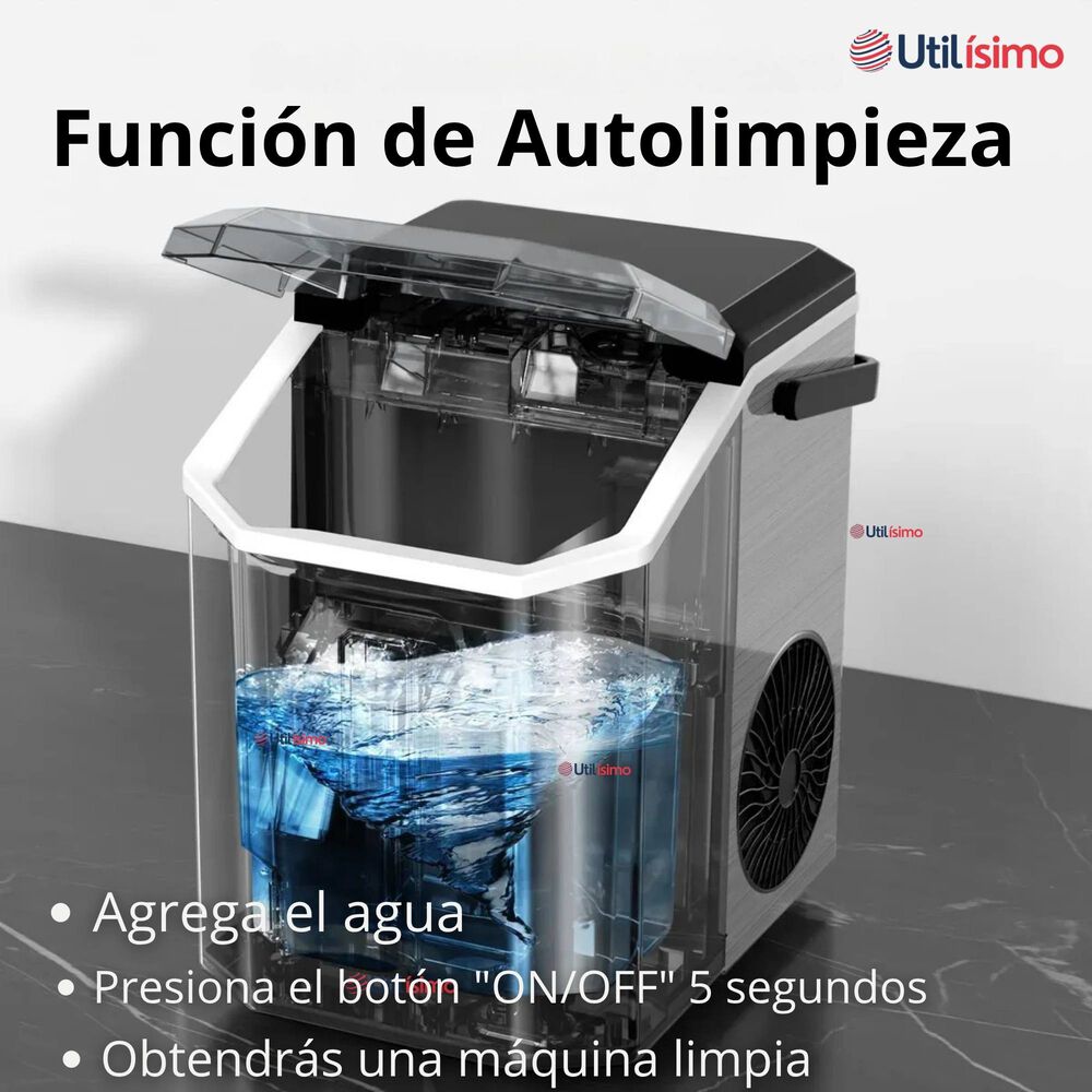 Máquina De Hielo Portátil Potente Hogar Premium image number 7.0