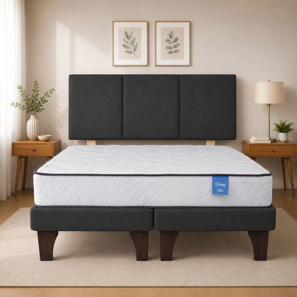 Cama Europea 2 Plazas 190 Rest Respaldo Everest image number 0.0