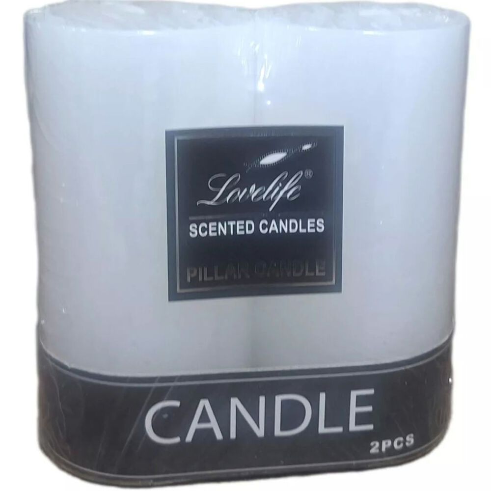 Pack Velas Blancos 10 X 5 Cm image number 2.0