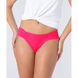 Colaless Lateral Drapeado Rojo 2rios