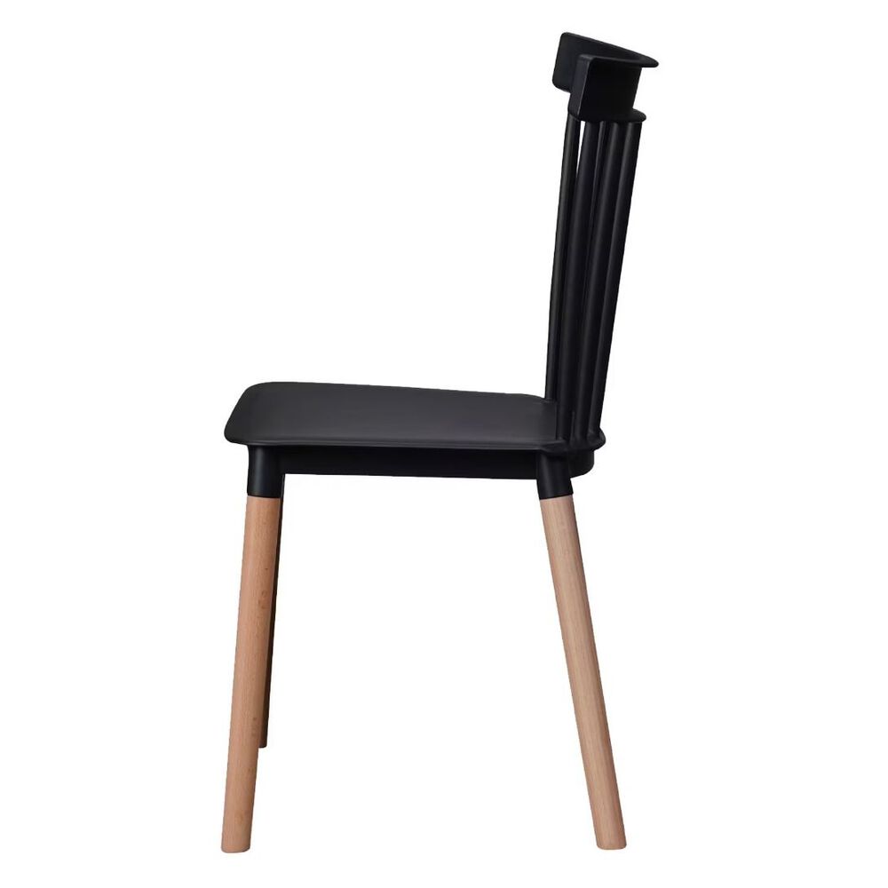 Silla De Comedor Windsor Negro image number 5.0