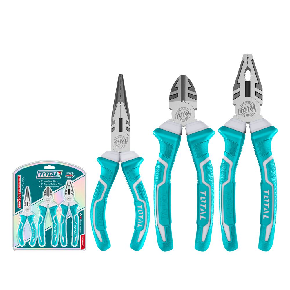Juego De Alicates 3 Piezas Total image number 0.0