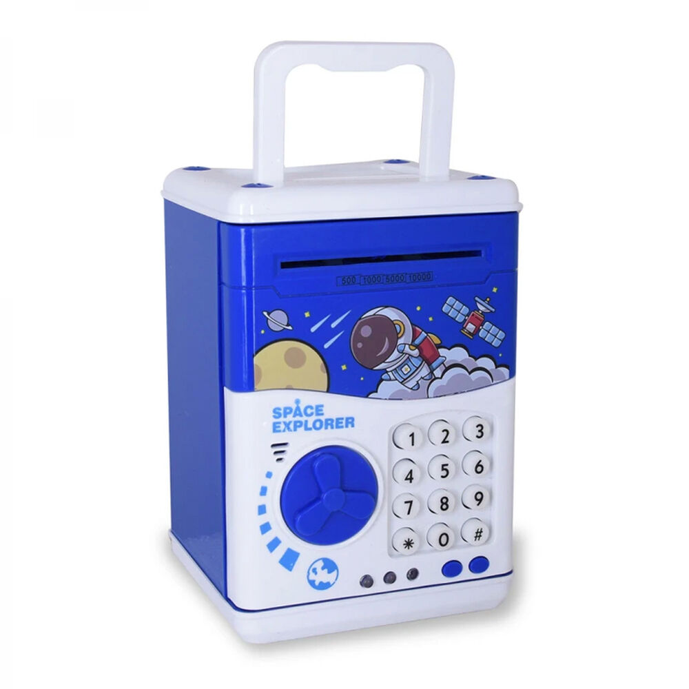 Alcancia Electronica Juguete Caja Fuerte Contrase&ntilde;a Y Sonido image number 1.0