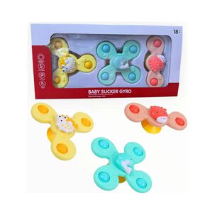 Juguete Giratorio Spinner Con Ventosa Para Bebes