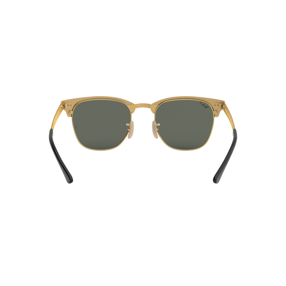 Lentes De Sol Clubmaster Metal Negro Polarizados Ray-ban image number 3.0
