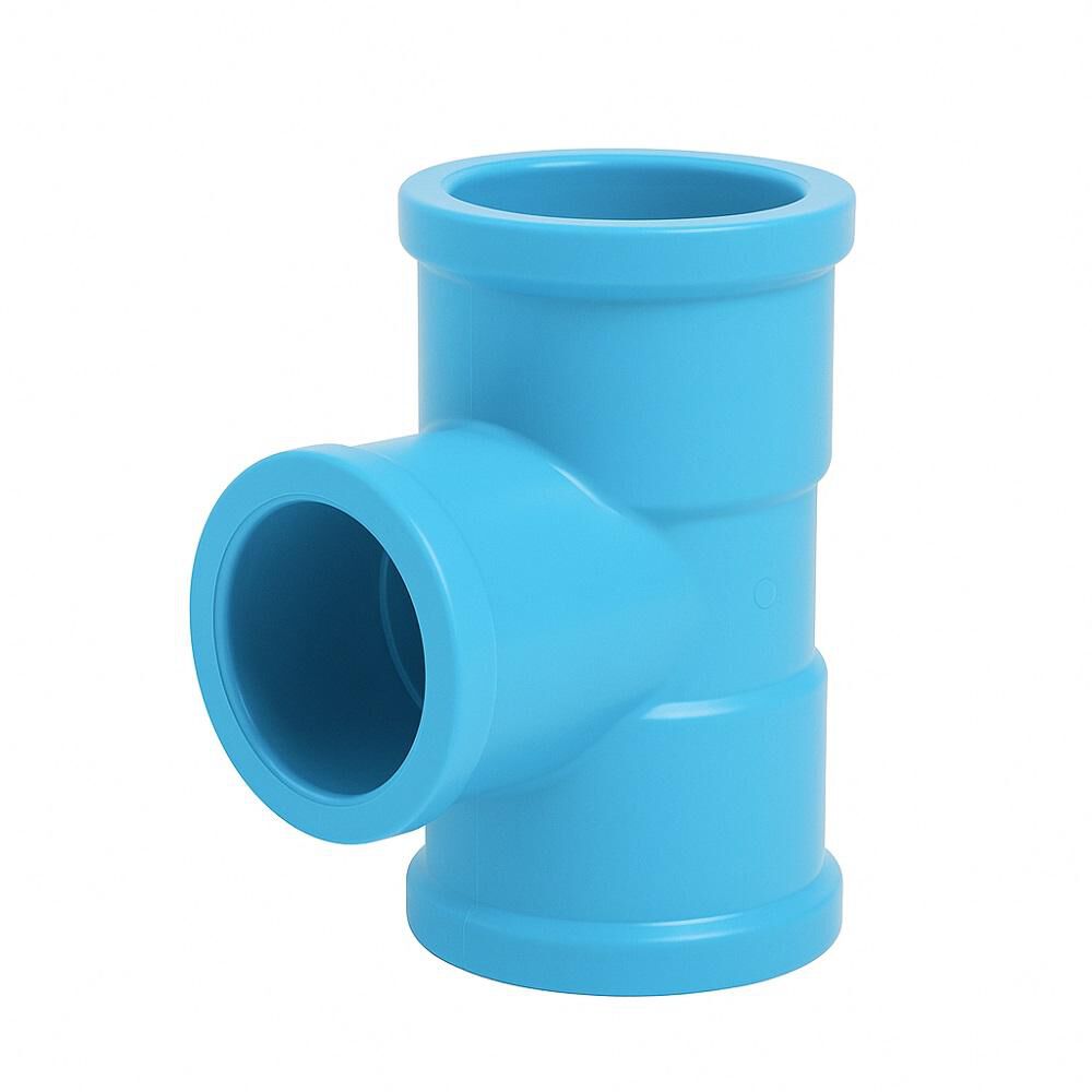 Pack 10 Unidades Tee Pvc-p Cementar 25mm Pn10 image number 2.0