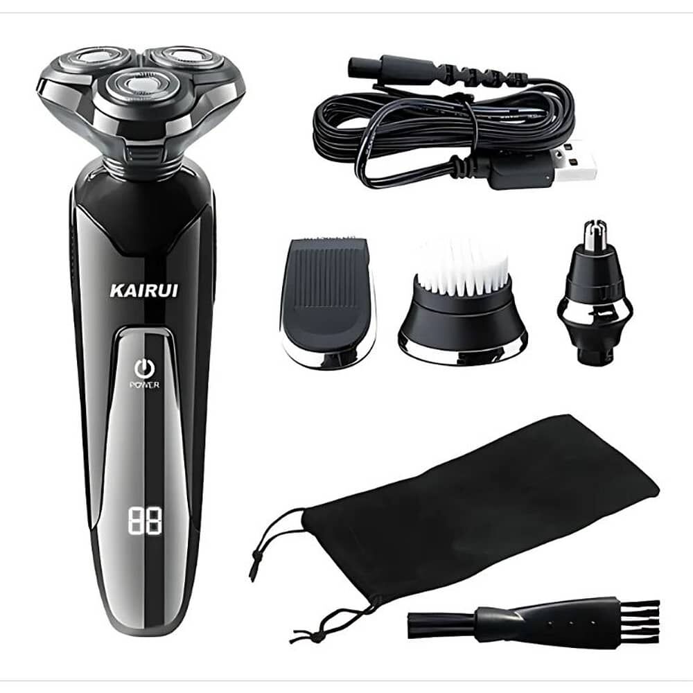 M&aacute;quina Afeitadora El&eacute;ctrica Lavable Multifuncional image number 2.0