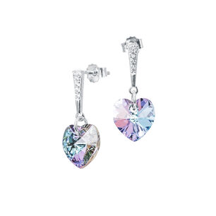 Aros Romance Cristal Genuino Vitral Light