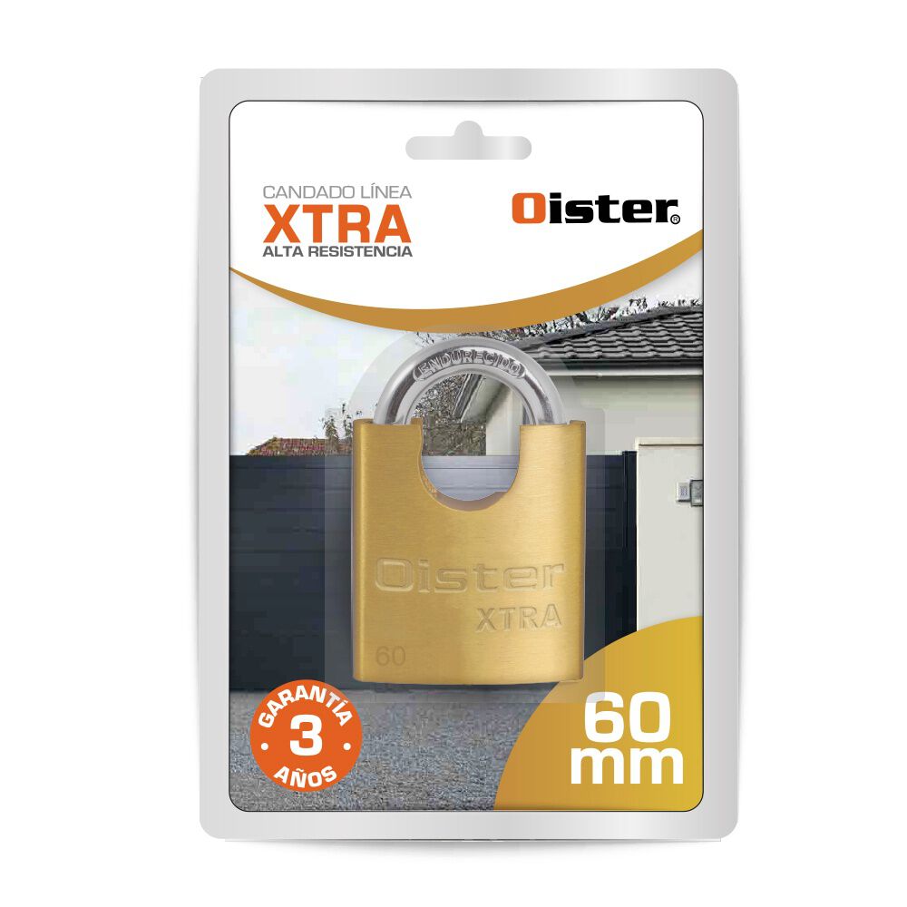 Candado Oister Xtra Con Hombros 60mm image number 6.0