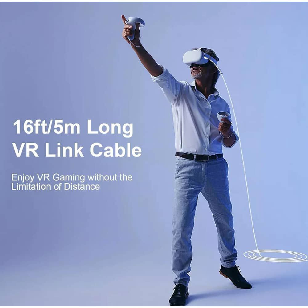 Cable Para Lente Oculus Usb-c A 3.2 1 Gen.+ Carga (5m) 90 image number 4.0