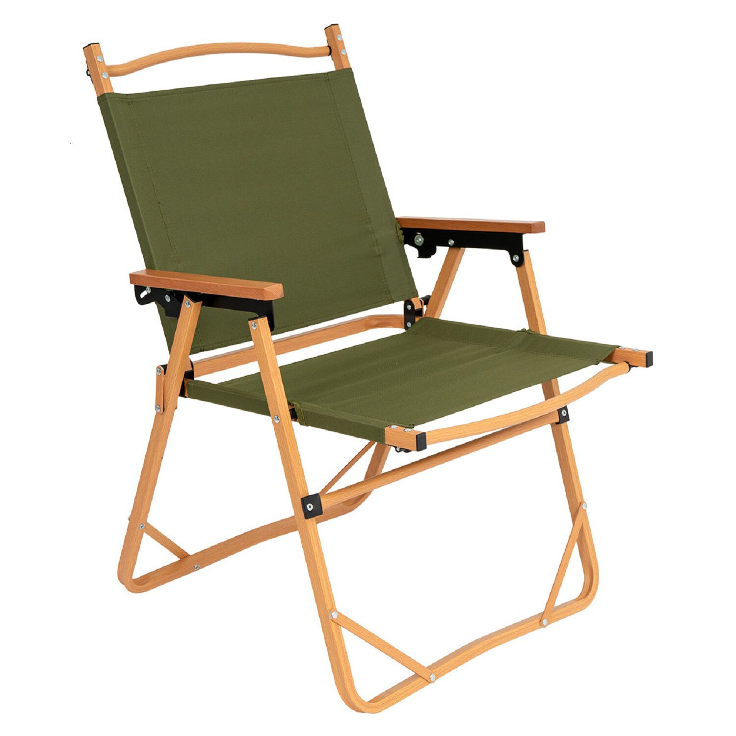 Silla Plegable Camping Reclinable Colb&uacute;n - Verde image number 2.0