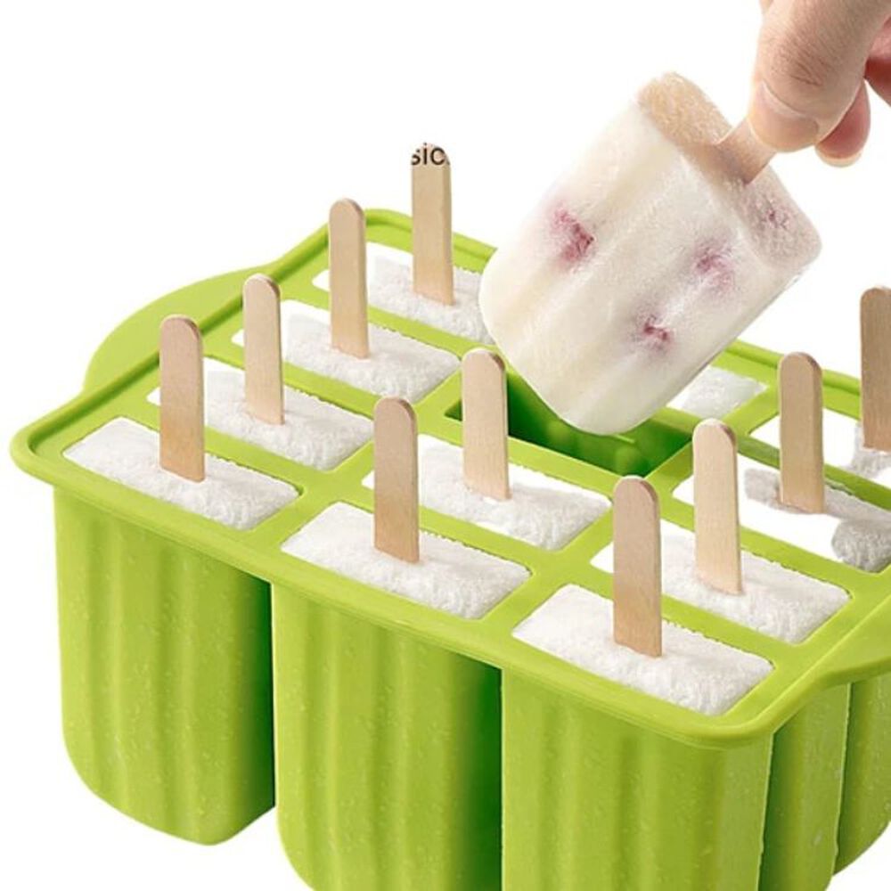 Molde Silicona De Helados Paleta + Accesorios Preparaci&oacute;n image number 3.0