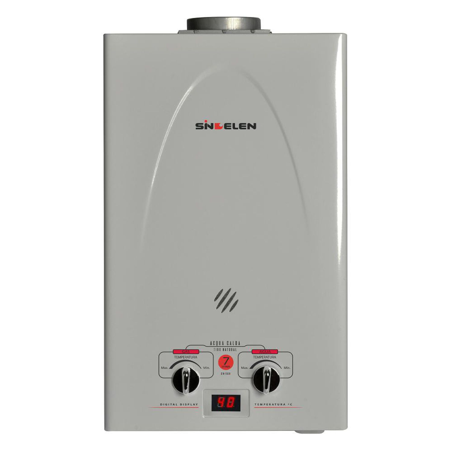 Calefont Sindelen CFN-7GLSI / Tiro Natural / Gas Licuado  / 7 Litros image number 0.0