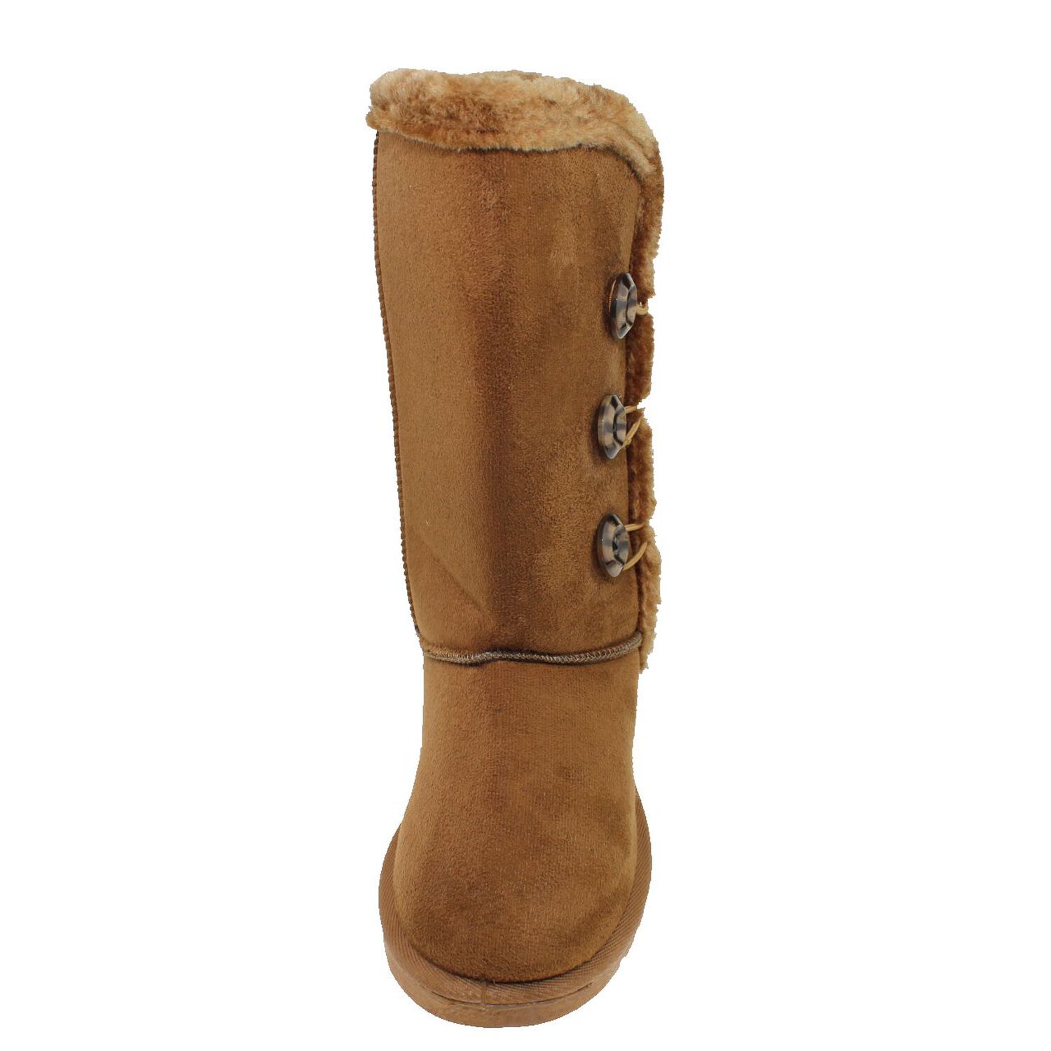 Bota Plana Invernal Caf&eacute; Via Franca Art. 5zjm9804lb image number 2.0