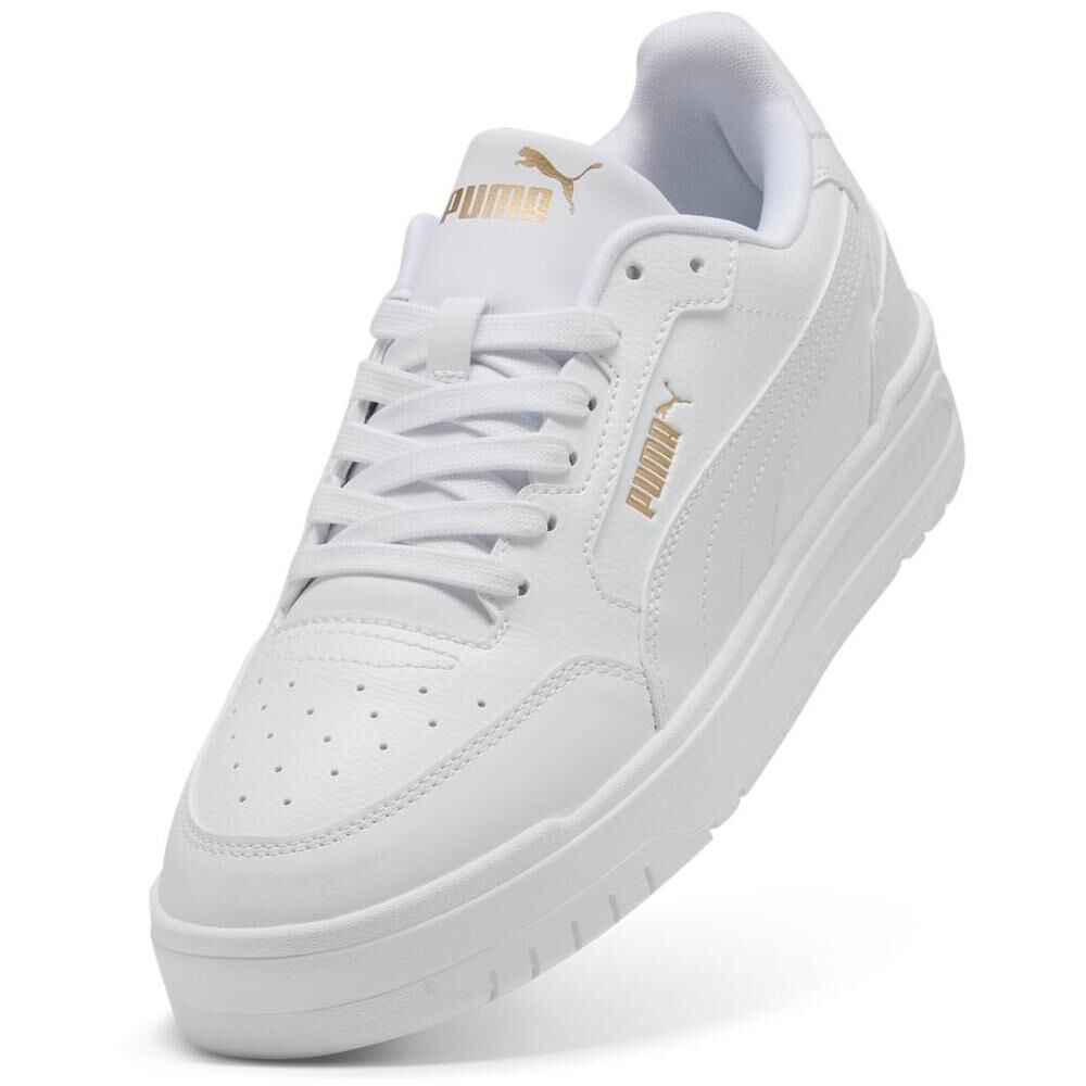 Zapatilla Escolar Hombre Puma Shuffle Downtown Blanco image number 4.0