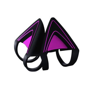 Orejas Kitty Razer Para Audifonos Kraken Neon Purple