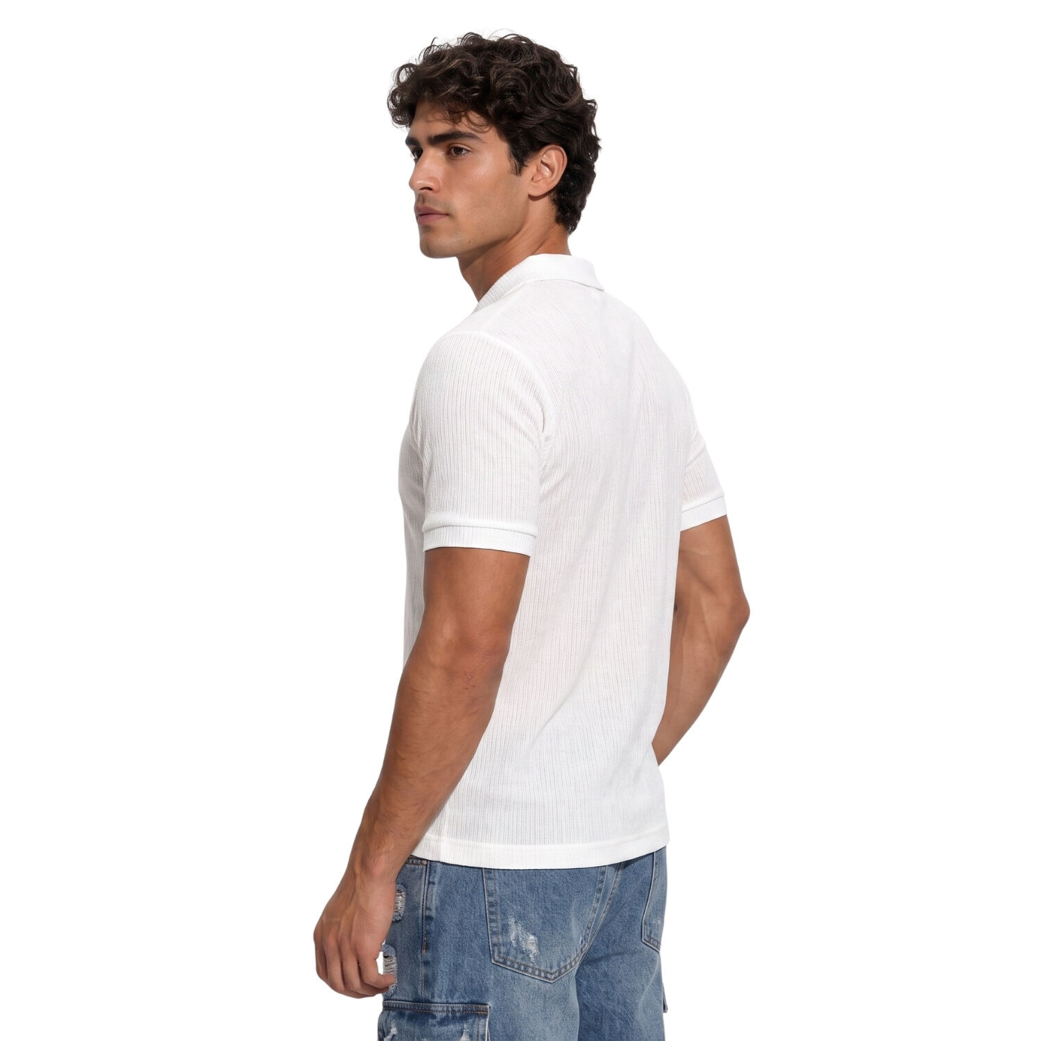 Polera Polo Tejida Hombre Nepal image number 2.0