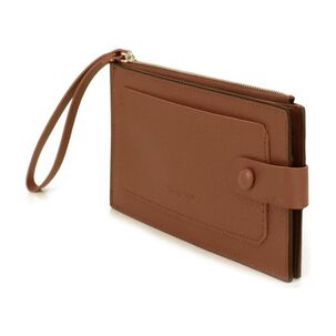 Billetera De Mujer Tarja Brown Carven