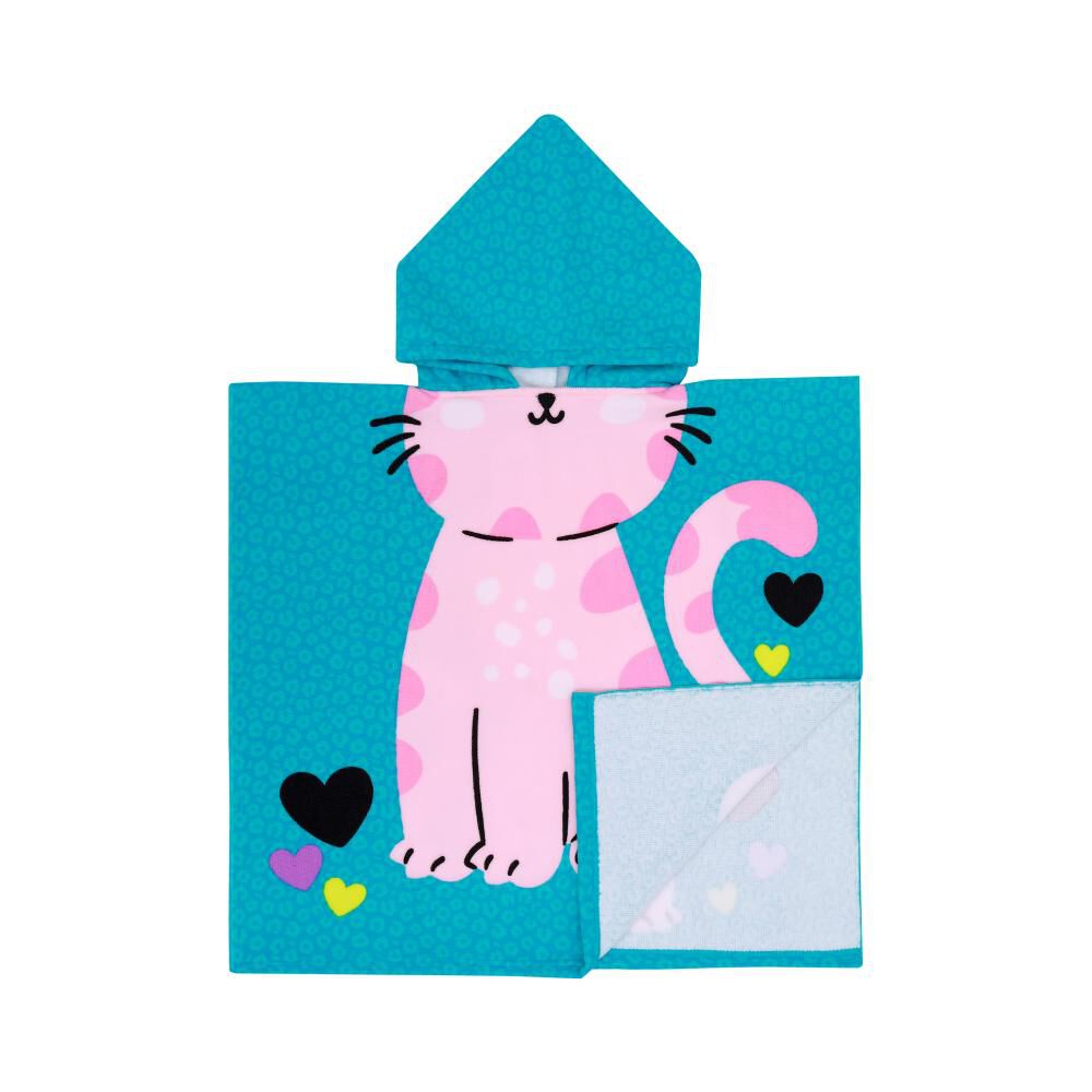 Toalla Playa Capucha Casaideal Kids Lovely / 60 X 120 Cm image number 2.0