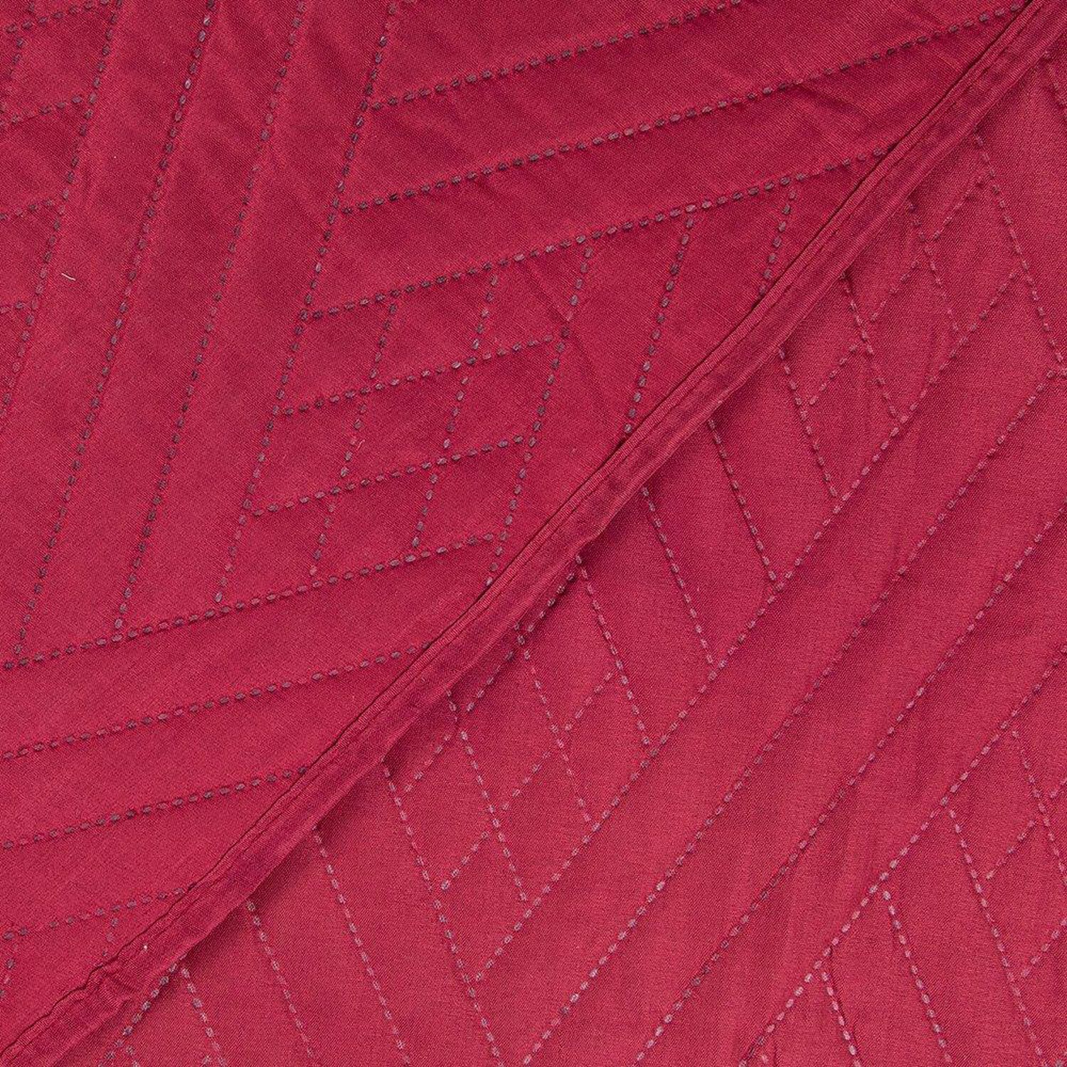 Set Quilt Liso + Sabana Liso 1.5 P Rojo image number 1.0