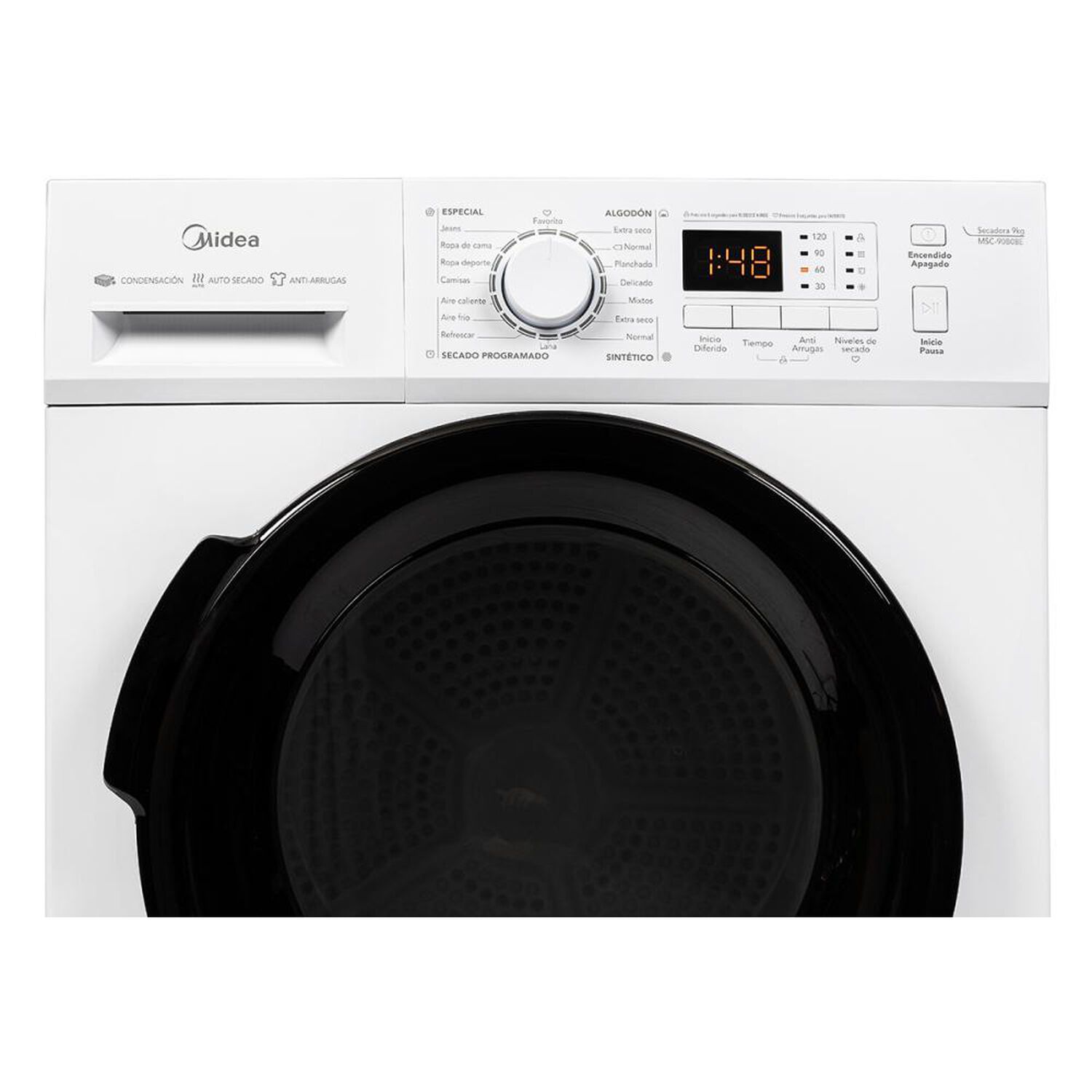Secadora Midea MSC-90B08E / 9 Kg image number 9.0