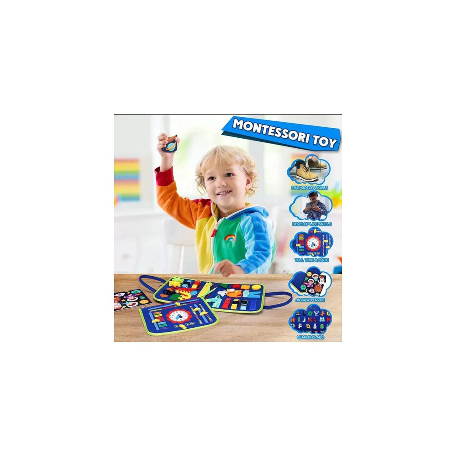 Libro Sensorial Educativo E Interactivo image number 2.0