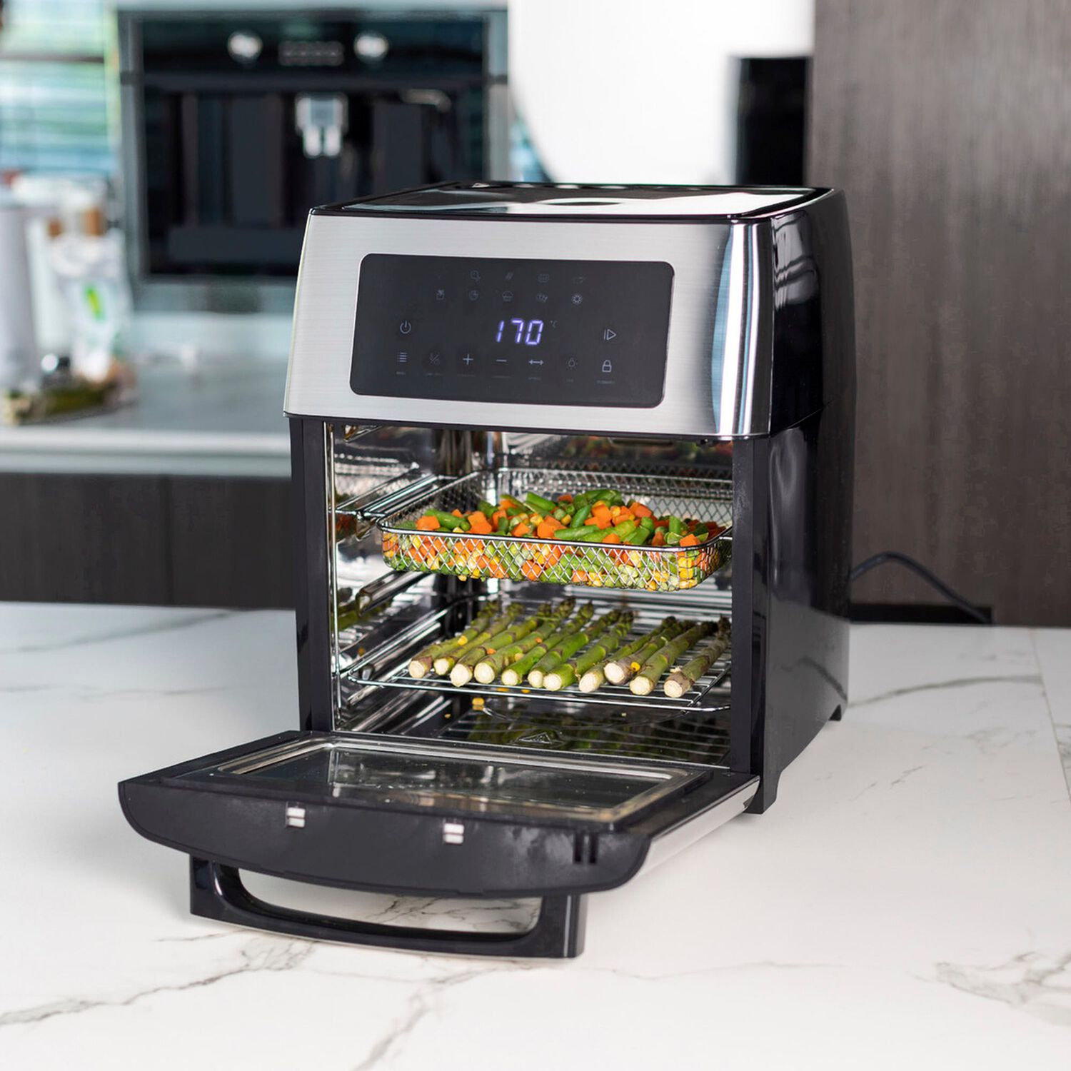 Horno Y Freidora Aero Fryer 15 Lt Fdv image number 4.0