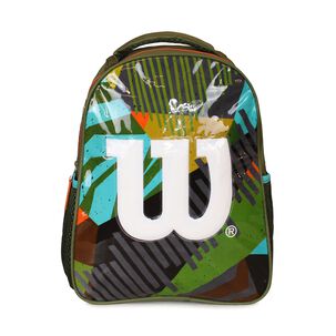 Mochila Infantil Unisex Fusion Verde Multicolor Wilson