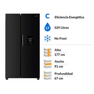 Refrigerador Side By Side Mabe Msc565qmlsp0 / No Frost / 529 Litros / C