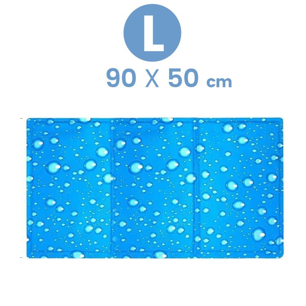 Manta De Gel Frio Refrescante Talla L 90x50cm Perros Gatos Dise&ntilde;o Burbuja image number 3.0