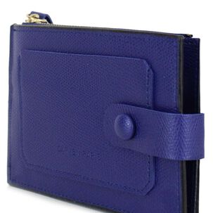Billetera De Mujer Eva Azul Carven
