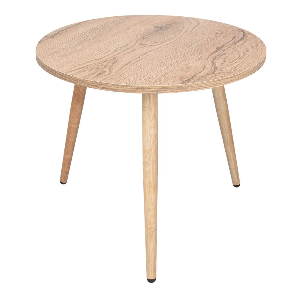 Mesa Lateral Aux Cafe Claro 41,5x47,9x47,9 Cm image number 3.0