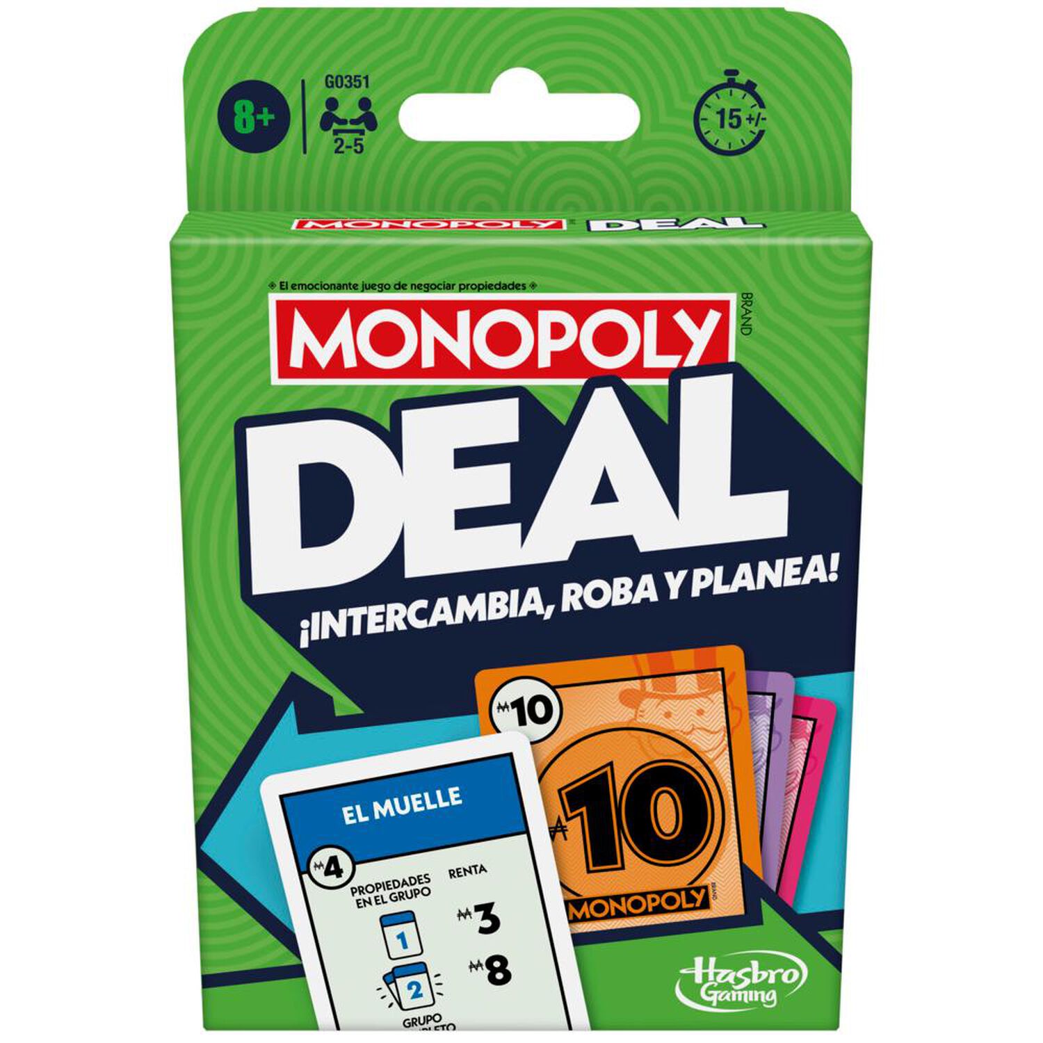 Juego De Mesa Monopoly Deal image number 0.0
