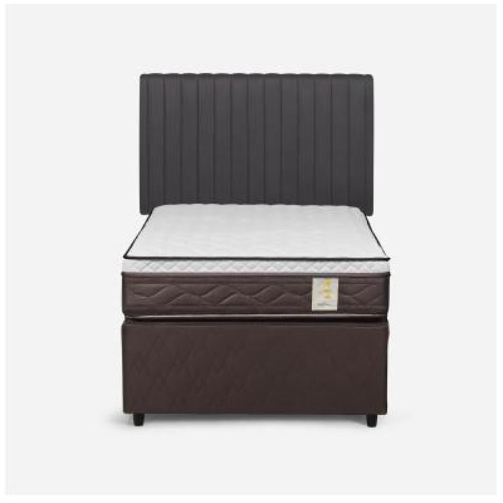 Cama Nido Rosen New Style 4 Plus / 1.5 Plazas / Base Normal + Respaldo Lucio image number 5.0