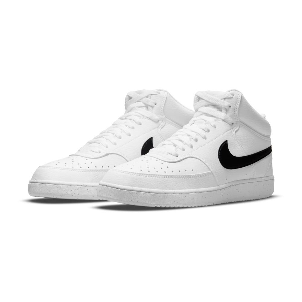 Zapatilla Urbana Hombre Nike Court Vision Mid Next Nature Blanco image number 1.0