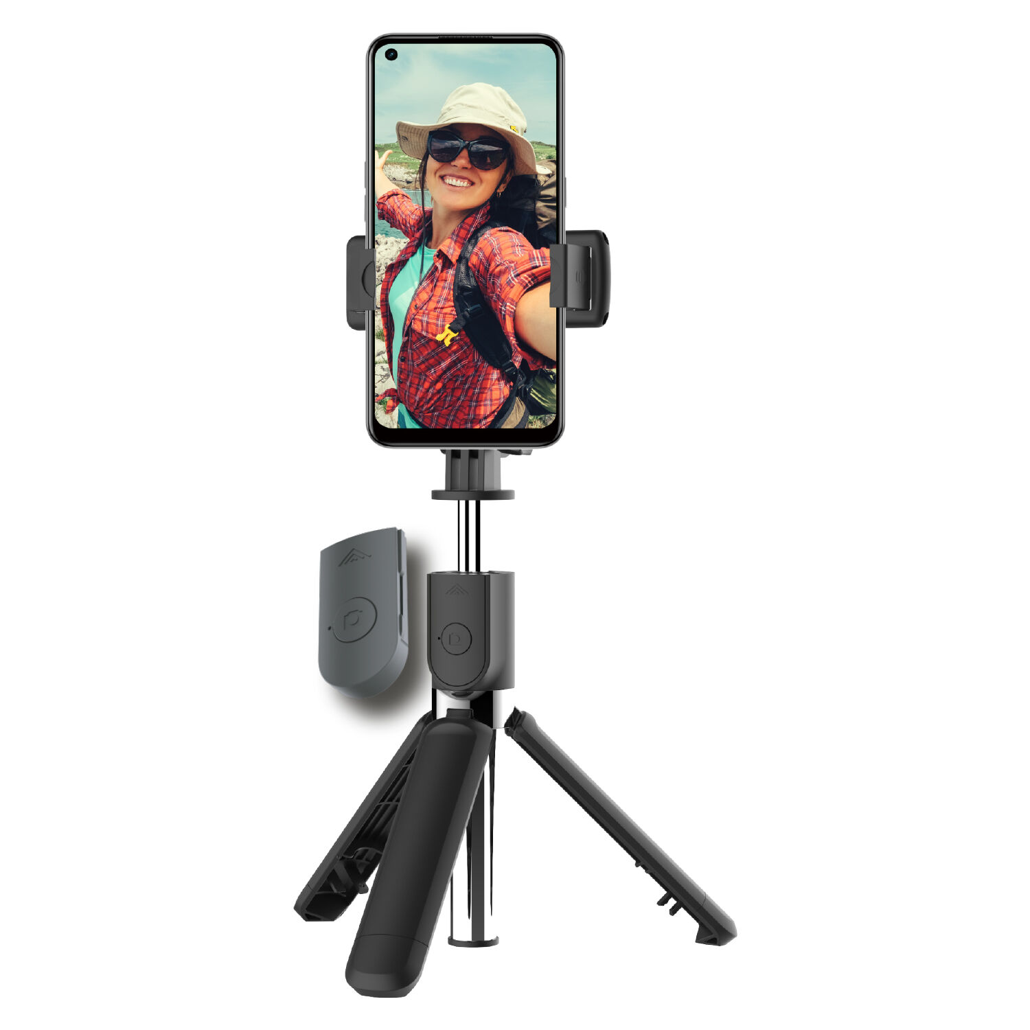 Soporte Kit Selfie Tripode Bluetooth (4en1) Multiprop&oacute;sito image number 0.0