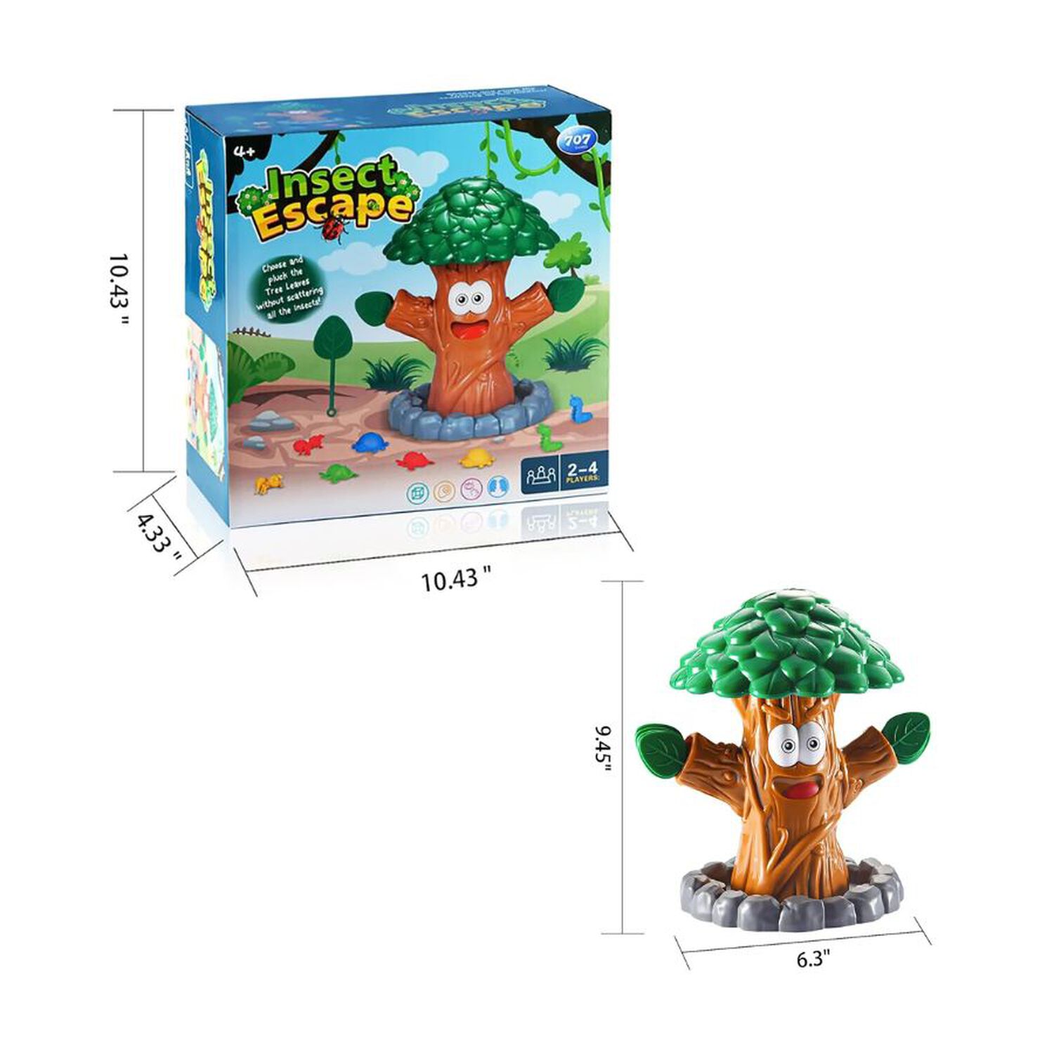 Juego De Mesa Escape De Insectos image number 2.0