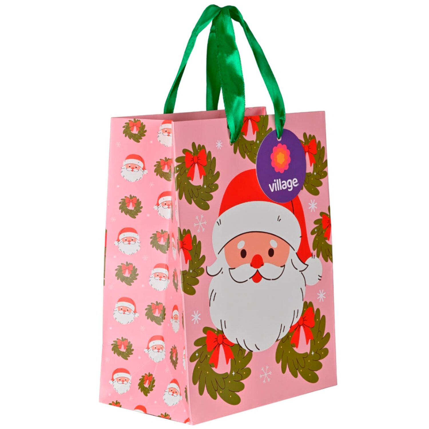 Bolsa De Regalo Navidad M Village image number 1.0