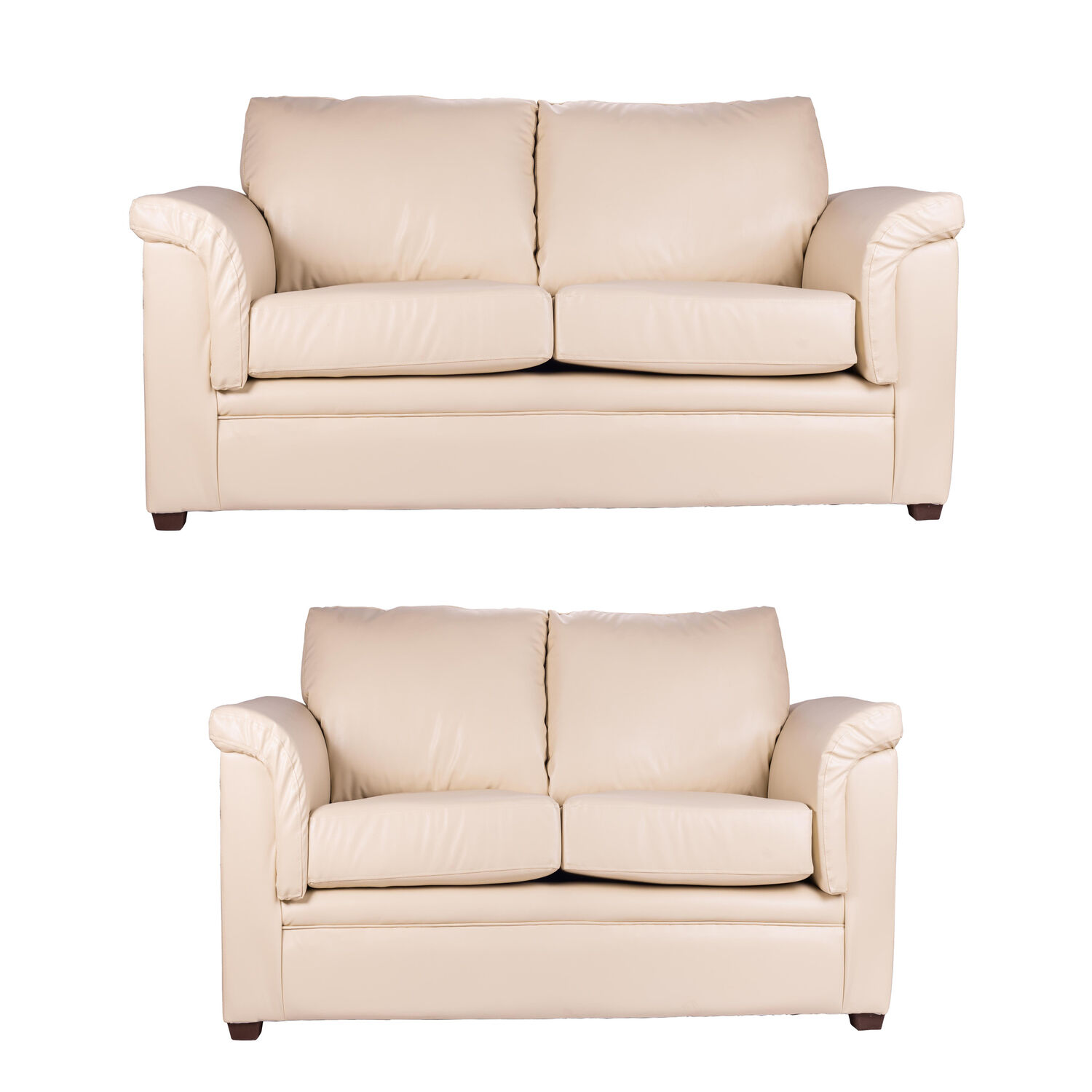 Living Ancona 3-2 Pu Grano Beige image number 0.0