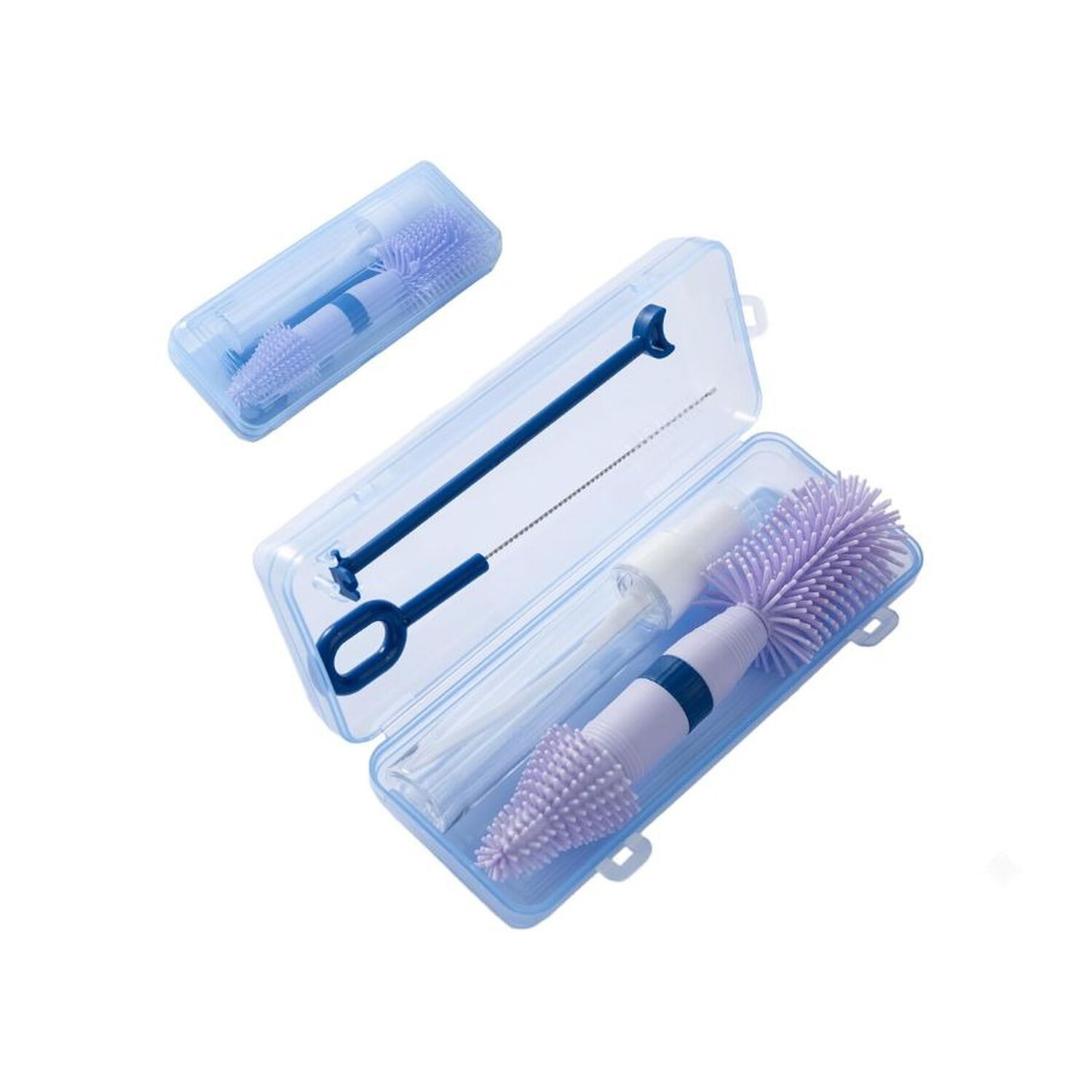 Set Limpieza Biberones Silicona Port&aacute;til Viaje Beb&eacute; image number 0.0