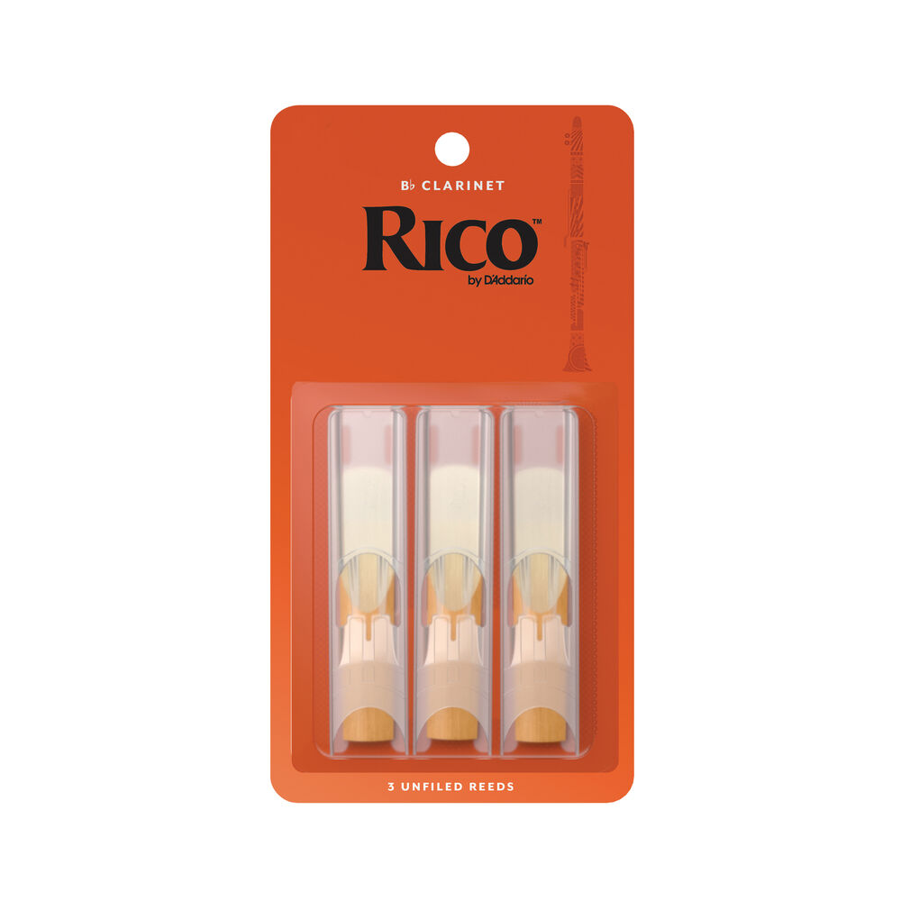 Cañas Clarinete Bb 3.0 Pack 3 Rico Rca0330 Daddario image number 0.0