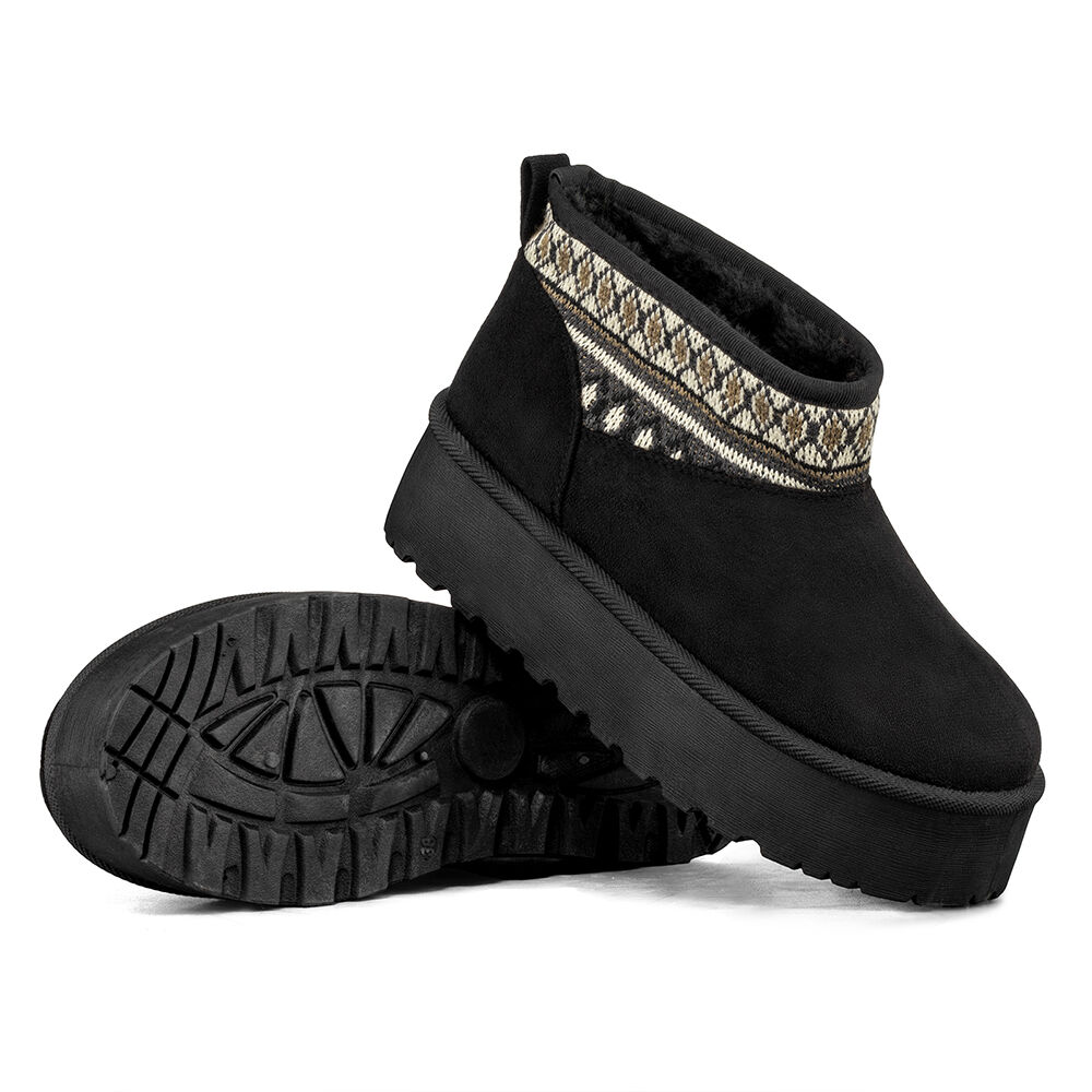 Botin Térmico Casual Mujer Gamuza Antideslizante Weide Sl25 image number 5.0
