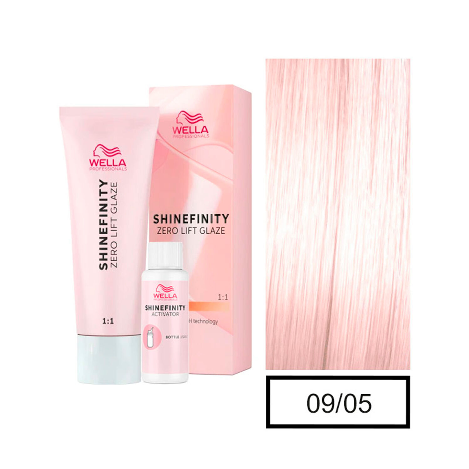 Wella - Tintura Shinefinity Demipermanente 09/05 60ml image number 0.0