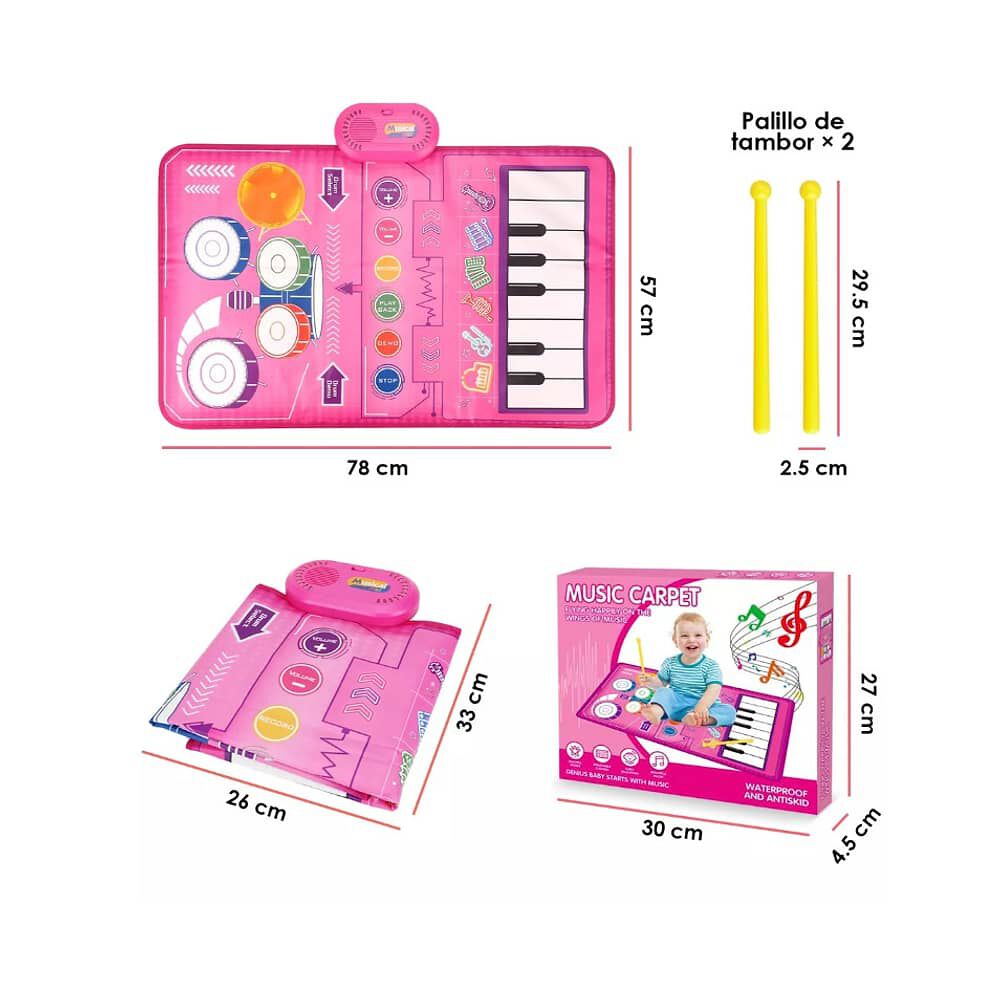 Alfombra Musical Piano Y Tambor image number 5.0