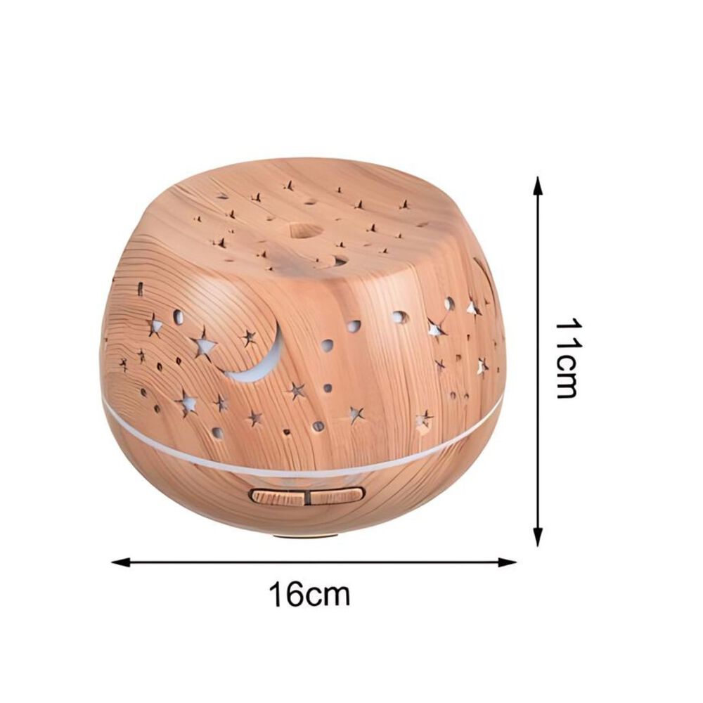 Pack Humidificador Luna Estrellas + 12 Esencias Aromaticas image number 6.0