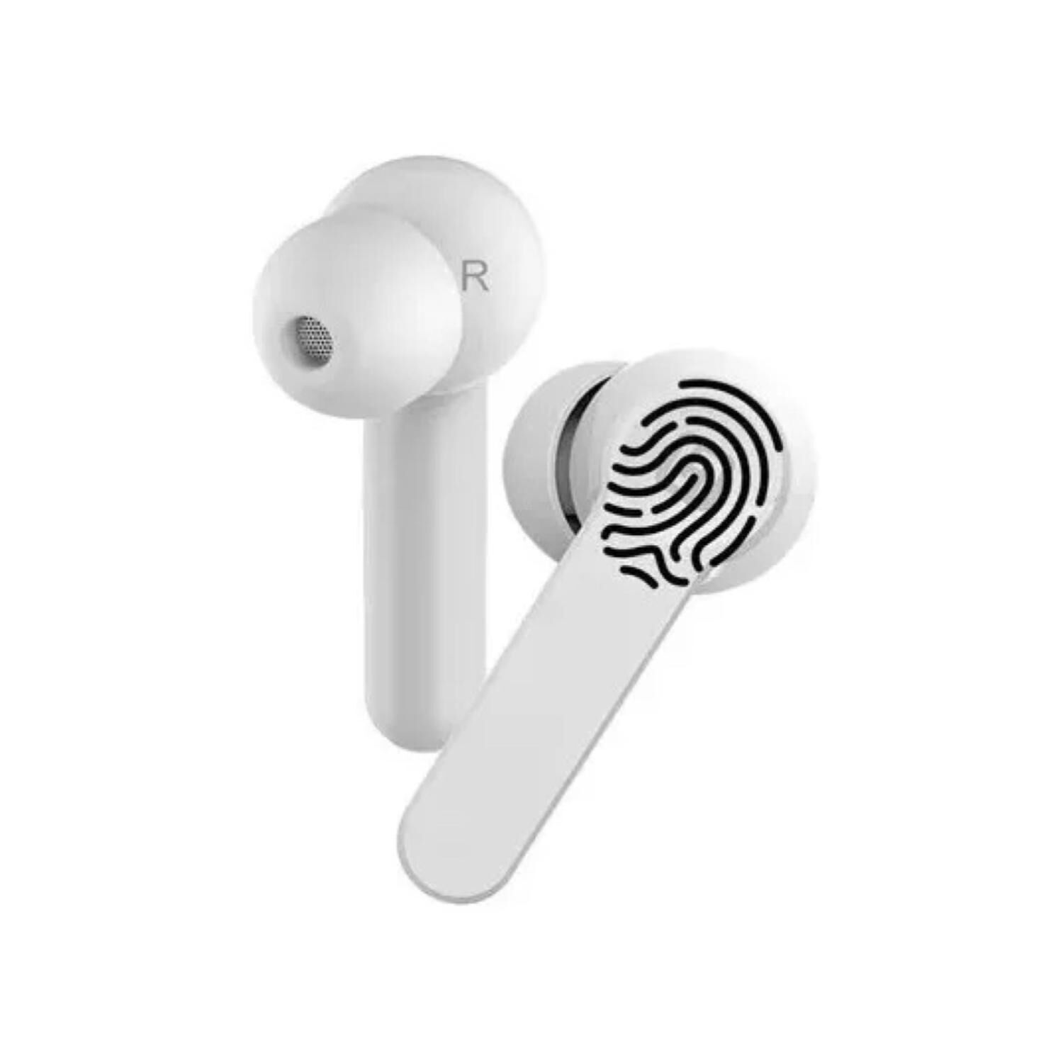 Audifonos Bluetooth Recargables Tws Inear Blanco Aw8 image number 1.0